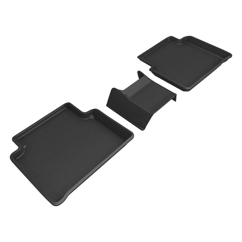 Lincoln Corsair Floor Mat - Rear - 3D MAXpider - Kagu - Black - `20-`24 Lincoln Corsair Floor Mat - Rear - 3D MAXpider - Kagu - Black - `20-`24